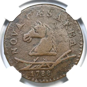 1788 50-f R-4+ NGC VF Details New Jersey Colonial Copper Coin - Picture 1 of 3