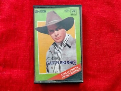 Garth Brooks At His Best RARE orig Cassette tape INDIA indian  1990 - Image 1 of 4