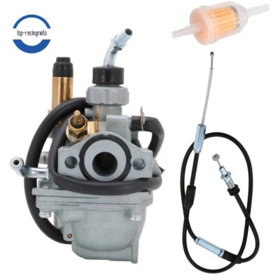 汽化器及油门电缆 适用于雅马哈 TTR50E TTR50 TTR 50 2006 - 2011 — 第 1/4 张图片