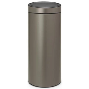 Brabantia Touch Bin New 30 Litre Plastic Bucket White Black Beige Gold Grey - Picture 1 of 22