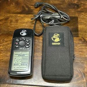 Garmin GPS 72 Hand-Navigator schwarz wasserdicht Marine tragbar getestet funktioniert - Bild 1 von 8