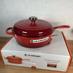 Hierro fundido esmaltado Le Creuset Signature Cassadou 3,75 cuartos - Cerise - Horno holandés - Imagen 1 de 12