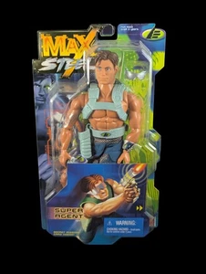 Max Steel Super Agent 1999 Mattel Action Figure Sealed 21822 - Picture 1 of 7