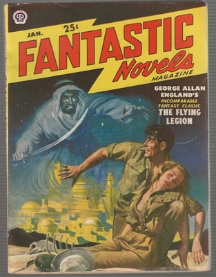 Fantastic Novels January 1950 Science Fiction Pulp Magazine Fine - Image 1 of 4