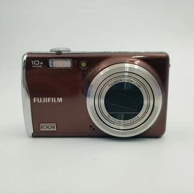 FUJIFILM FinePix F70EXR Brown Digital Camera 10.0MP 10x Zoom EXR Exc++++ - Image 1 of 4