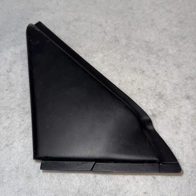 1997-2001 Honda CRV tampa interna espelho porta preta OEM painel de motorista acabamento esquerdo - Imagem 1 de 4