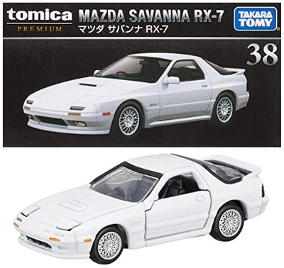 Tomica Premium n.38 Mazda Savanna RX-7 scala 1/61 auto pressofusa Giappone - Immagine 1 di 4