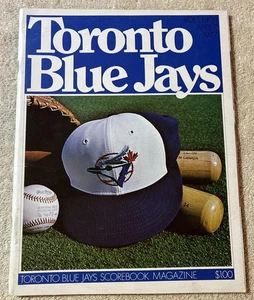 VINTAGE 1977 TORONTO BLUE JAYS first program Volume 1, No 1 Magazine EXC. COND. - Picture 1 of 23
