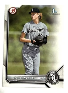 Noah Schultz 2025 Bowman Draft #56 Chicago White Six - Bild 1 von 1
