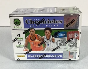 Panini Chronicles Draft Picks Basketball 2022 NBA 20 Trading Blaster Ex Sealed - Picture 1 of 7
