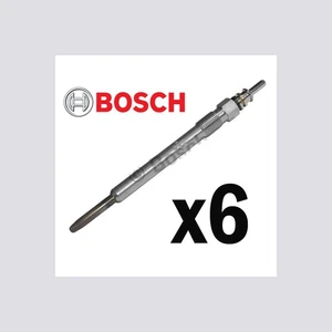 6x Glow Plugs Fits PEUGEOT 407 607 2.7 DT17TED4 UHZ 6C 6D 6E 9D 9U 4003020520 - Picture 1 of 6