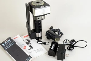 Metz Mecablitz 45 CL-4 Handle Mount Flash (Tilt, Swivel) w/ SCA 3102 Canon  283 - Picture 1 of 23