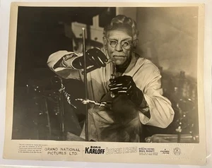 Vtg Boris Karloff B&W Movie Still Photograph Rare 1940 Before I Hang RR - Picture 1 of 2