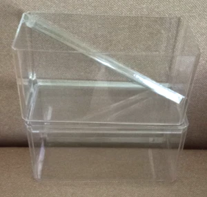 1:24 Scale - Lot of 5 Used Clean Display Cases ID: 9″L x 4 3/8″ W x 4 5/8 "H - Picture 1 of 3