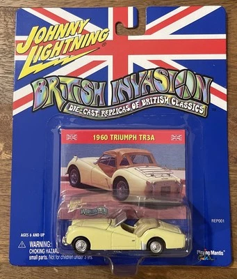 Johnny Lightning British Invasion - 1960 Triumph TR3A - 2000 - NIB - Image 1 of 4