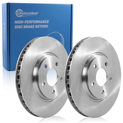 New Front Disc Rotors For Chevrolet Cobalt HHR Malibu Pontiac G5 G6 Pursuit S... - Image 1 of 4