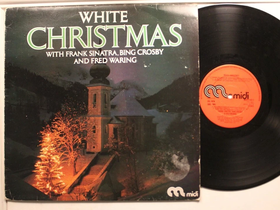 Frank Sinatra Bing Crosby & Fred Waring Uk Import Lp White Christmas On Midi - V - Image 1 of 1