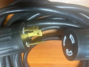 Twist Lock Cable 25' L6-20 Molded Power Extention - Picture 1 of 2