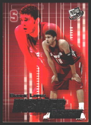 Brook Lopez #II-5 2008 Press Pass Insider Insight Stanford Cardinal Foto 1 de 2