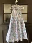 Sonoma Goods For Life Girls Blue Butterfly Dress Size 7