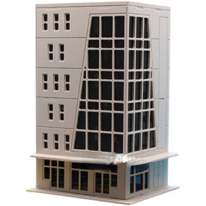 1/50-150 HO/N Scale Outland Railway Model City House Office Building Scene Model - Picture 1 of 14