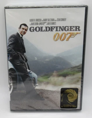 GOLDFINGER - 007 DVD MOVIE, SEAN CONNERY, ALBERT BROCCOLI, HARRY SALTZMAN, WS - Image 1 of 2
