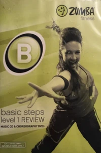 Zumba B Basic Steps Level 1 Review Choreography DVD & CD Set #B16 - Picture 1 of 1