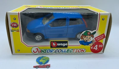Bburago Fiat Punto Junior , automodello scala 1:24 - 1:25, vintage (2704) - Immagine 1 di 4