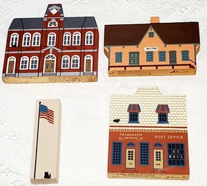 Lote de 4 The Cats Maullido 1987 y 1988 Estante de Madera Cuidador Oficina de Correos y Telégrafo De Colección - Imagen 1 de 19