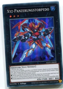 Yu-Gi-Oh! XYZ Panzerungstorpedo Super Rare AGOV-DE039 - Bild 1 von 1