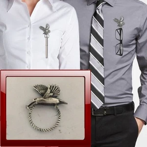 Broche alfiler de peltre Kingfisher R172 soporte de aro para gafas, bolígrafo, joyas - Imagen 1 de 1