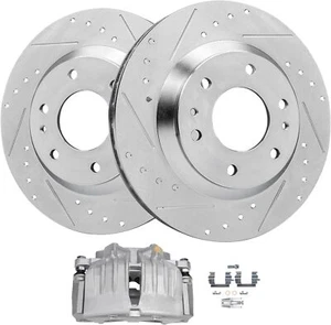 Pinza derecha rotores perforados delanteros de 12,01"" para Rainier Trailblazer Envoy Bravada - Imagen 1 de 1