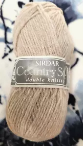 Sirdar Country Style Double Knit Yarn ( 9) Wheat Color SH409 Lot 674 50g 174 Yd. - Picture 1 of 6