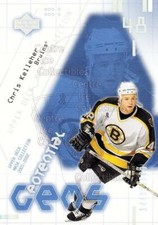 2001-02 UD Mask Collection #137 Chris Kelleher