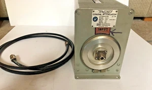 Untested Bird 8325 500 Watt Oil-Cooled RF Tenuline Attenuator & Cable - Zdjęcie 1 z 8