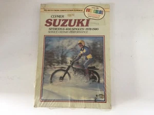 CLYMER SERVICE REPAIR MANUAL SUZUKI VINTAGE SINGLE - Bild 1 von 2