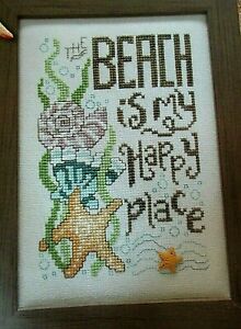 Beach Happy Place - Magazine cross stitch pattern - Shell Starfish