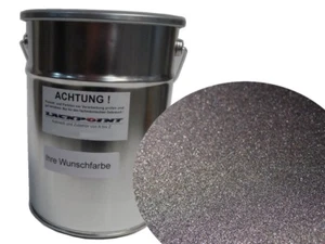 5 Liter Spritzfertig Basislack geeignet für Porsche M7W Grau Metallic Autolack - Picture 1 of 1