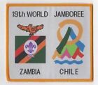 19th World Jamboree Zambia Chile DYL Bdr. [VA-1801]