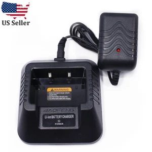 Original BaoFeng CH-5 Charger For UV-5R DM-5R BF-F8+ BF-F8HP UV-6R Walkie Talkie - Picture 1 of 4