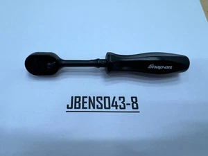 Snap-on Tools NEW RARE BLACK 1/4" Drive Hard Grip Black Fixed Ratchet GTHLD72BK - Picture 1 of 10