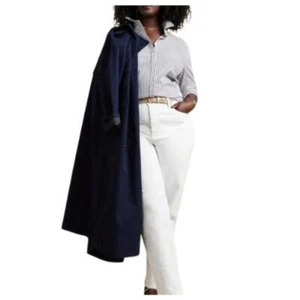 Banana Republic Pure White SUPER CUTE Size 12/31 Slouch Jeans RETAIL $80 - Picture 1 of 7