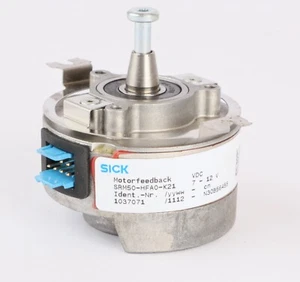 SICK SRM50-HFA0-K21 Motor Feedback Rotary Encoder From NEW Motor 1037071, 7-12V - Picture 1 of 7