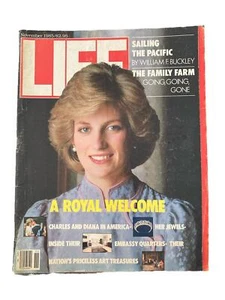 LIFE Magazine Nov 1985 Princess Diana Royal Visit Merit Ultra Lights Ad - Picture 1 of 5