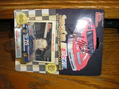RARO 1992 Racing Champions Butch Miller Food Country EE. UU. Autografiado ENVÍO GRATUITO Foto 1 de 4