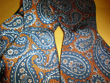HASPEL BOW TIE RUST BLUE NEW WITH TAG