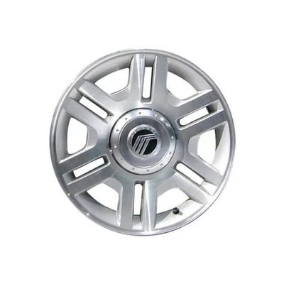 Llanta Mercury Mountaineer 17" de fábrica OEM 3525 2002-2005 mecanizada plateada Foto 1 de 2