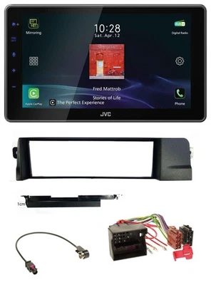 JVC DAB MP3 Bluetooth USB Autoradio für BMW 3er E46 Profiversion Quadlock - Bild 1 von 4