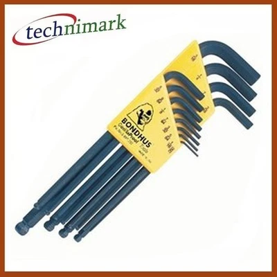 Bondhus 10936 Ball Driver L-Wrench Set, 0.050" - 5/16", 12 Pc - Image 1 of 2