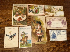 8- Tarjetas comerciales de recompensa de mérito - S78 - Imagen 1 de 2